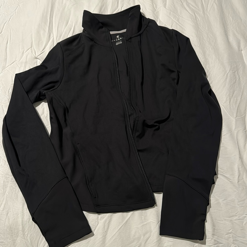 Brand New zip up  Danskin Black Workout jacket
